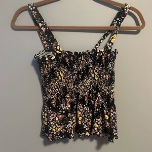 Floral tank top with flowly bottom from forever 21.